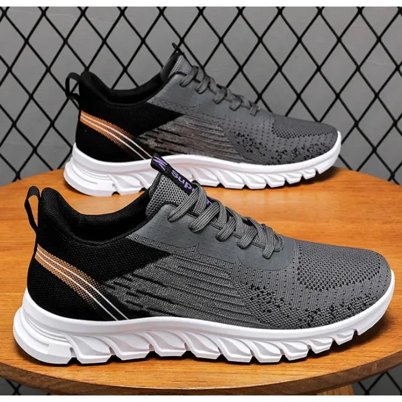 Sneakers for Men 2023 New Weave  Running Shoes Casual Fashion Comfortable Sports Shoes Outdoor Athleticmens Mens Running Shoe