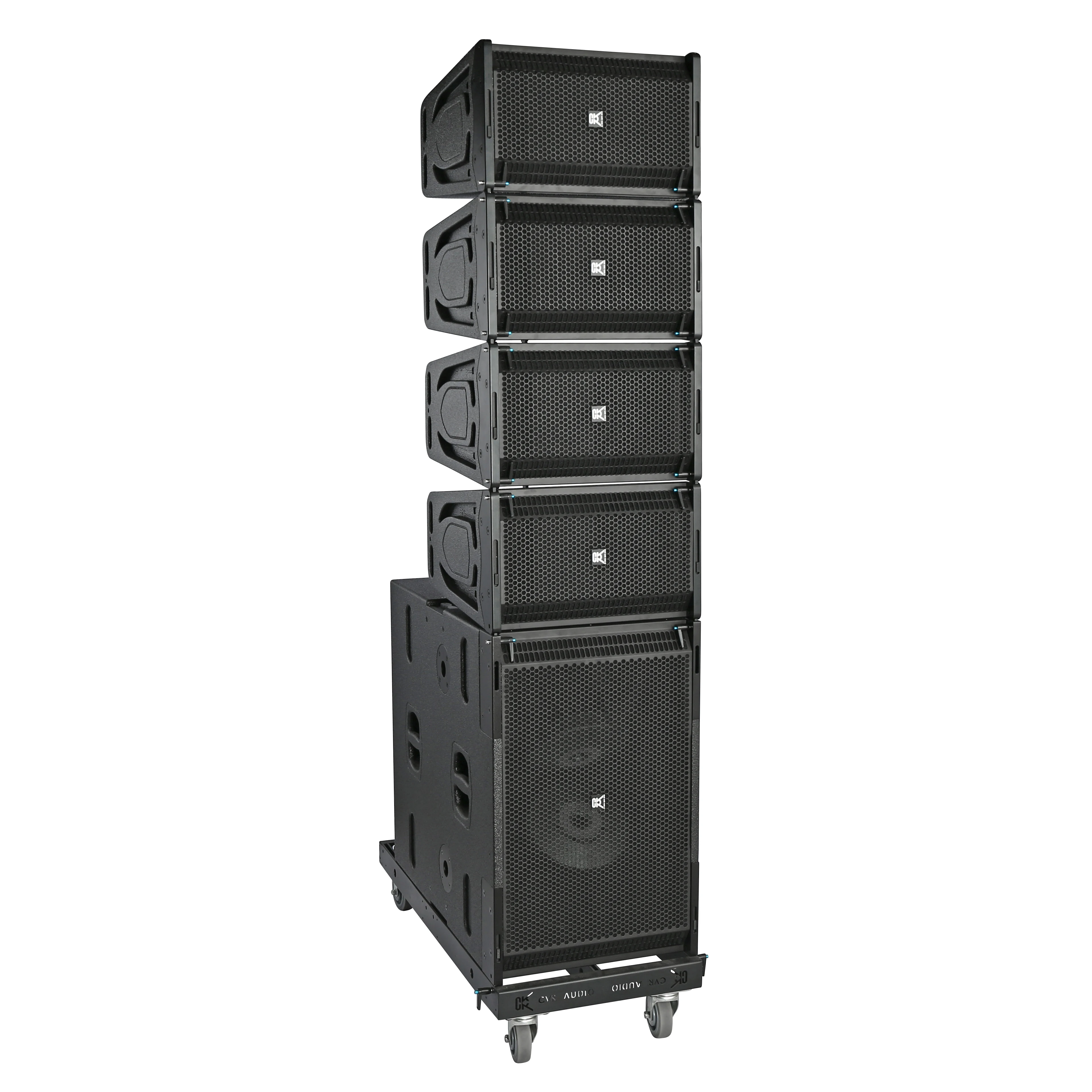 【Competitive Price】Wholesale Audio System 10 Inch Two-way Line Array Active Speaker +15 Inch Subwoofer Sound Box Audio System