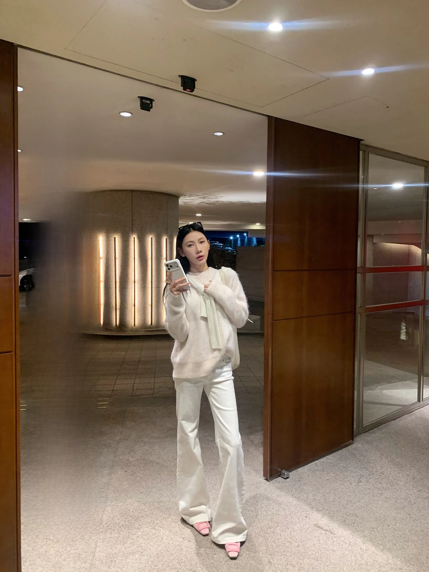 

Корейские джинсы-стрейч с прямыми штанинами для женщин, летние повседневные дышащие хлопковые брюки-клеш из денима