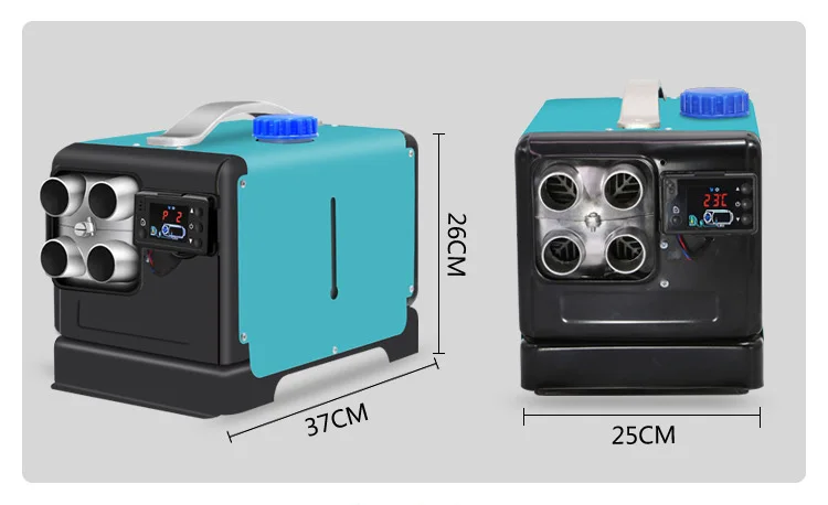 Diesel Tent Portable Heater 8KW 12V/24V Diesel Heater Top Quality Parking Heater For Caravan Integrated Machine