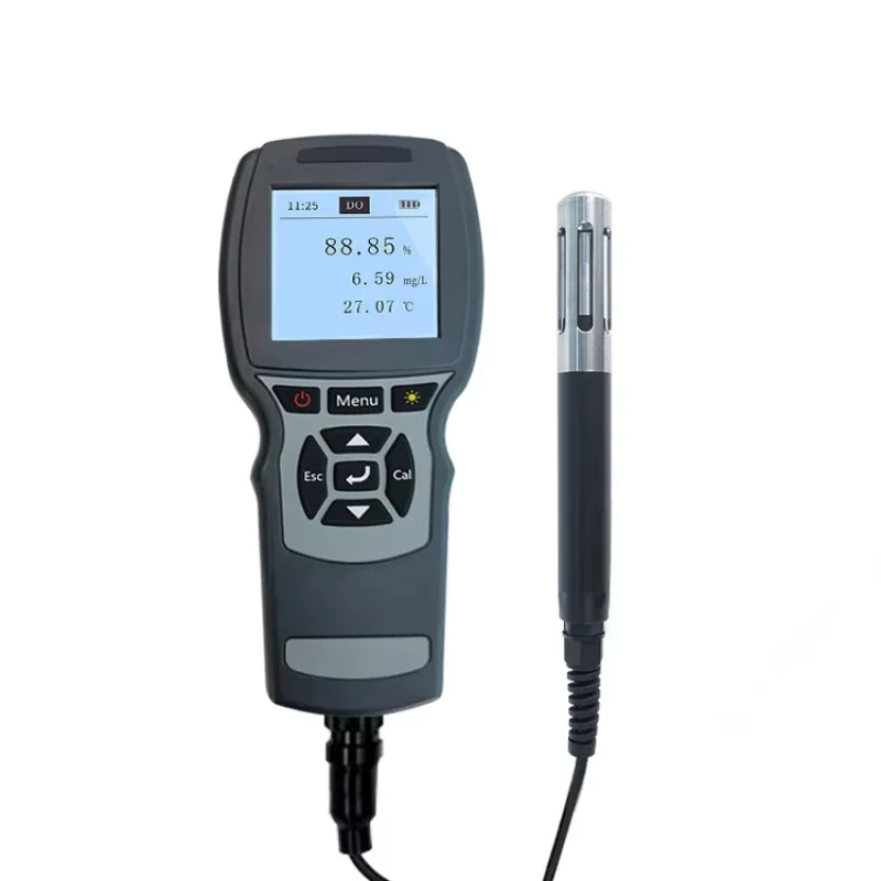 Portable Optical Dissolved Oxygen Sensor 4~20mA Industrial Dissolved Oxygen Probe For Water Treatment Aquaculture