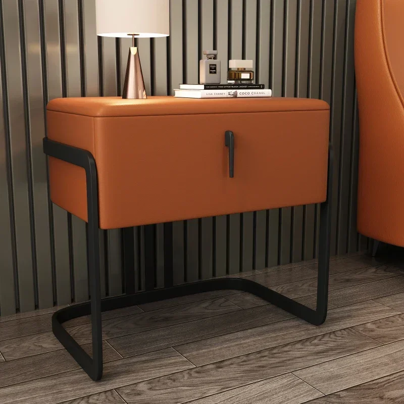 Narrow Storage Bedside Table Locker Bedroom Nordic Auxiliary Tables Cute Open Cabinets Gamer Cabinet Chest Drawers Furniture