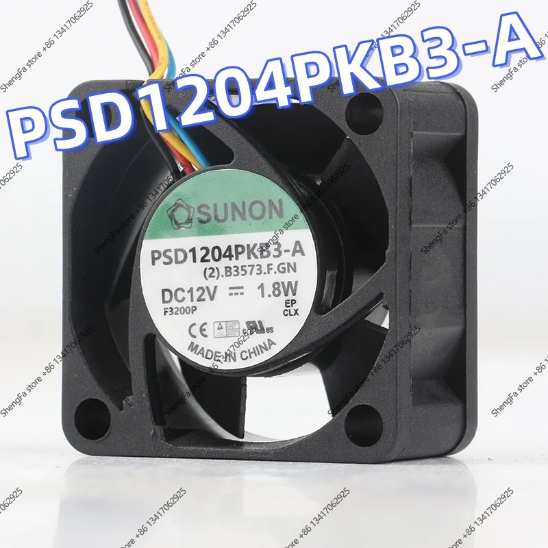 Cooling fan SUNON Precision PSD1204PKB3-A 4020 12V 1.8W 4CM 4-wire PWM speed control