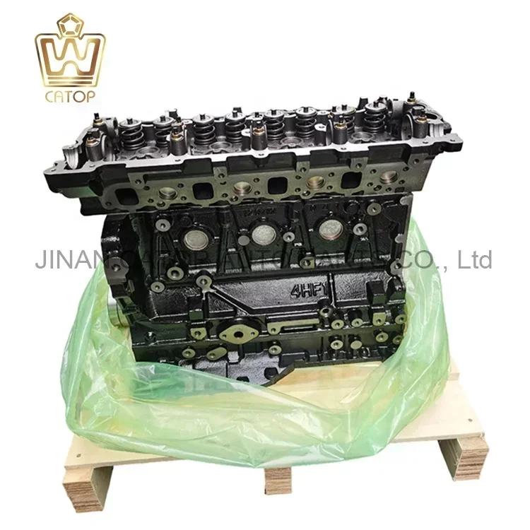 

Diesel Engine 4HF1 Assembly Parts 4.3L Long Block Engine Assy for Isuzu Elf N-series