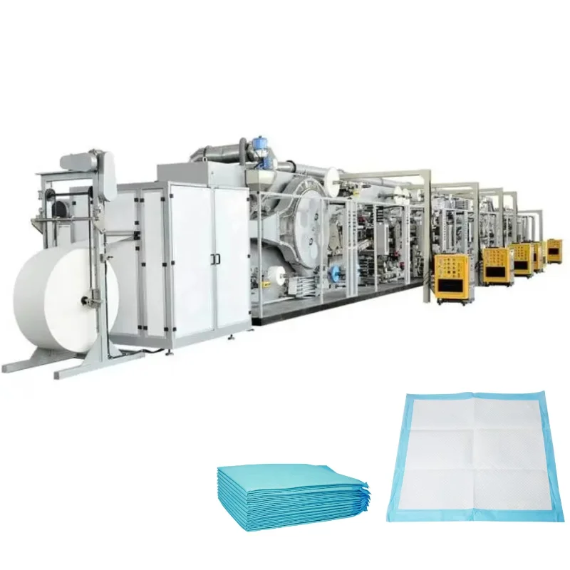 Cost-effective Full Servo Under Pad Machine Full Automatic Bed Sheet Making Machine in China Customized