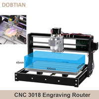 CNC 3018 PRO Wood Engraving Machine with Laser Engraver Module,3Axis Cnc Router for Wood Carving