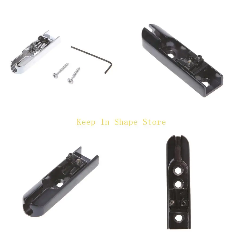 

U1JC Single Individual Bridge Saddles Tailpiece for 4 String Bass Guitar Replacement