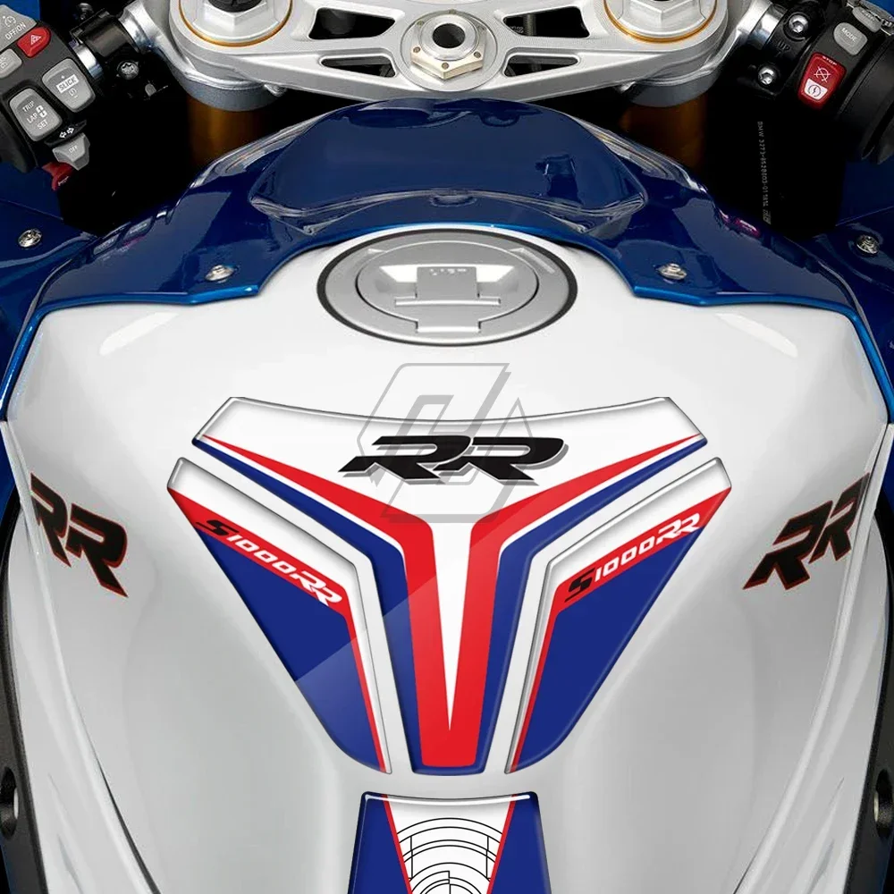 

Applicable to For BMW S1000RR S1000 RR 2015-2018 3D Motorcycle fuel tank protective sticker