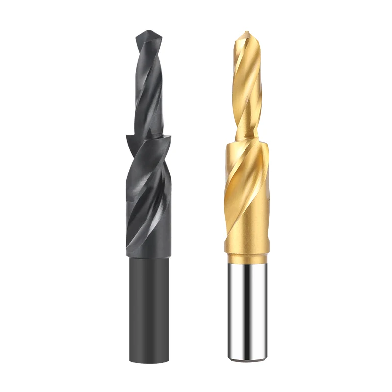 Imagem -06 - Arestuun-counterbore Torção Step Drill Cone Ferramenta de Perfuração Dual Bit de Corte Hss para Metal 90 180 Graus m3 m4 m5 m6 m8 M10 M12 1pc