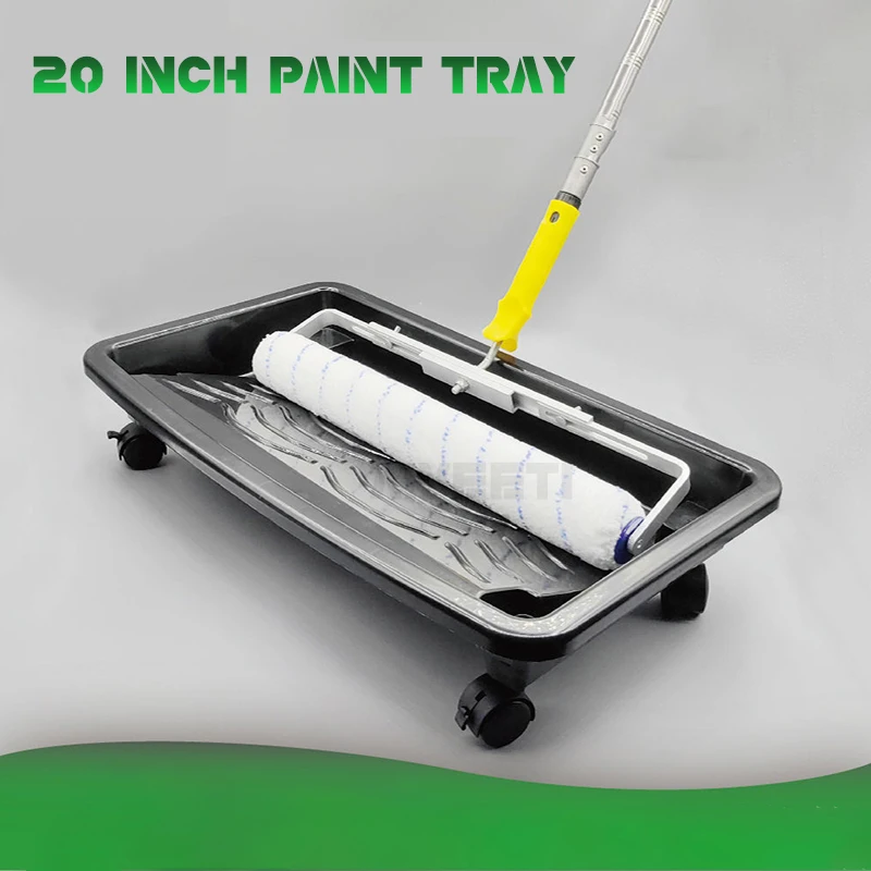 Paint Tray 18 -Inch Ultra -Fine Fiber Drum Brush Hot Melting Corrosive Tong Paint Lax Brushing Wall Brushing Painting Tools