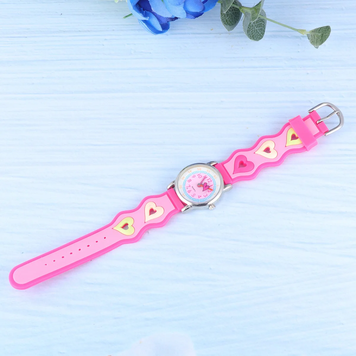 1Pcs Watch Creative Lovely Cartoon Quartz Waterproof Silicone Wristband Casual Birthday Gift
