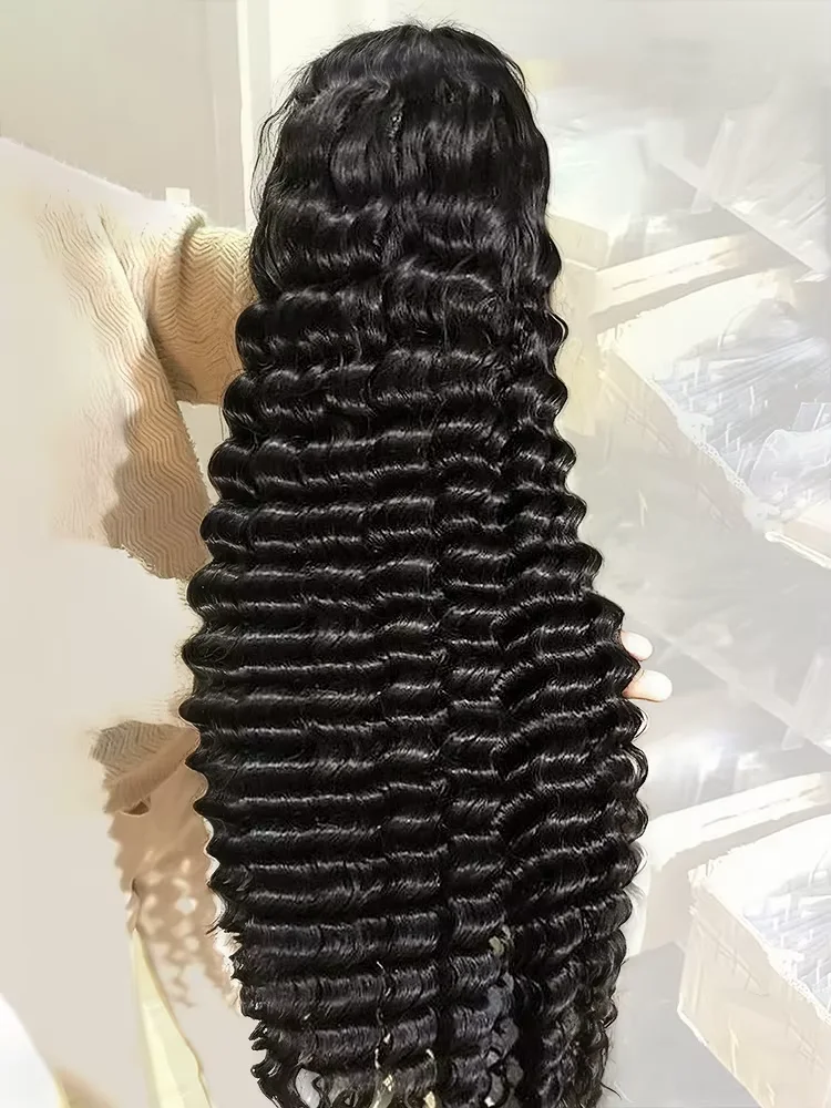 

Lakeisha Loose Wave 13x6 HD Lace Frontal Wigs Human Hair 30 32 Inch Brazilian Water Wave Lace Front Wigs For Women Preplucked