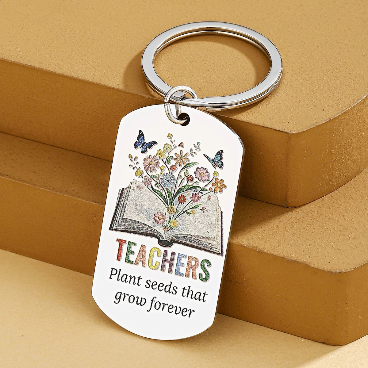 Cadeau de remerciement pour enseignant, cadeau pour enseignant, meilleur porte-clés pour femme, anniversaire, Thanksgiving