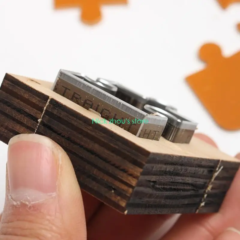 

E15E Puzzle Scrapbook Wooden Die Cutting Template Multilayer Pattern Knife Mold DIY Making Decoration Supplies Dies Template