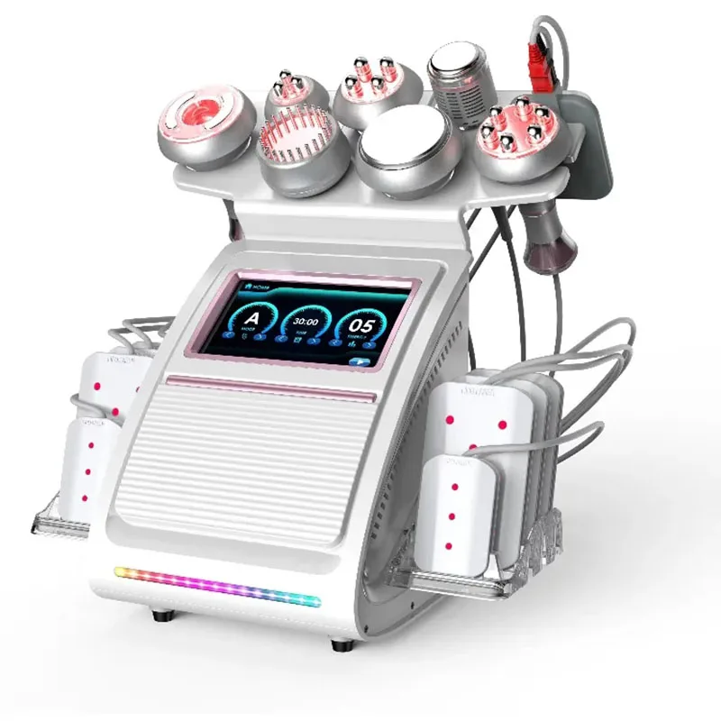 EMS Body Slimming Face 80k Ultrasonic Cavitation Lift RF Vacuum Machine Beauty Equipment Weight Loss Anti Cellulite Device