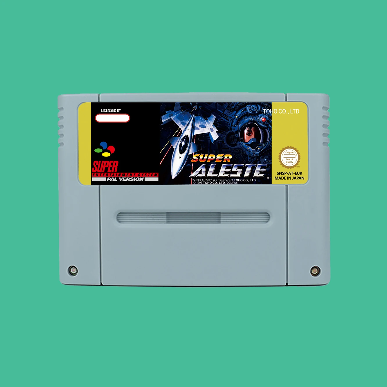 Action Game for Space Megaforce  - USA or EUR version Cartridge available for SNES  Game Consoles