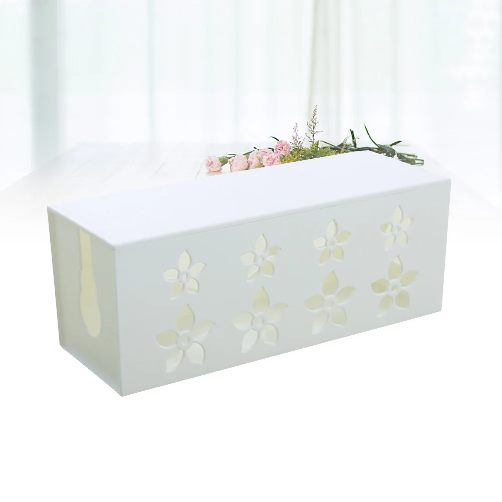 

Socket Storage Box Thickened Durable Plastic Wire Organizer For Kitchen Bathroom Closet Pantry Household Storage Container