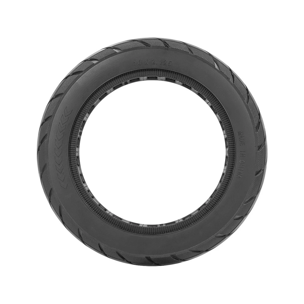 

10X2.125 Electric Scooter Rubber Solid Tire for Ninebot F20 F25 F30 F40 Tubeless Remodel Thickened 10 Inch Tyre