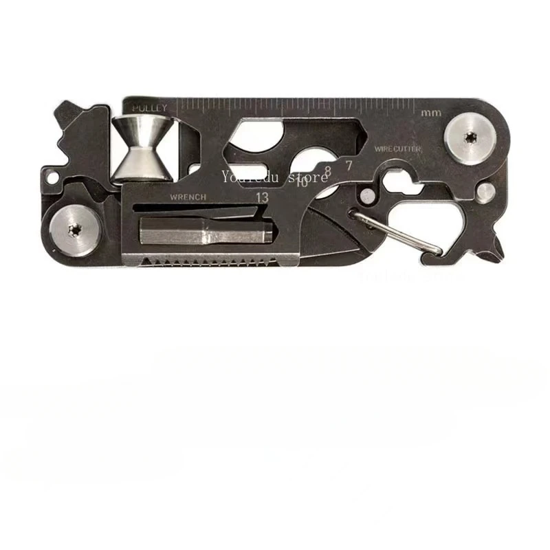 30 In 1 Multifunction Fold Knife FOR SOS Fold Knife Corkscrew Wrench Sleeve Pocke Tool Mini Gear Hand Tool