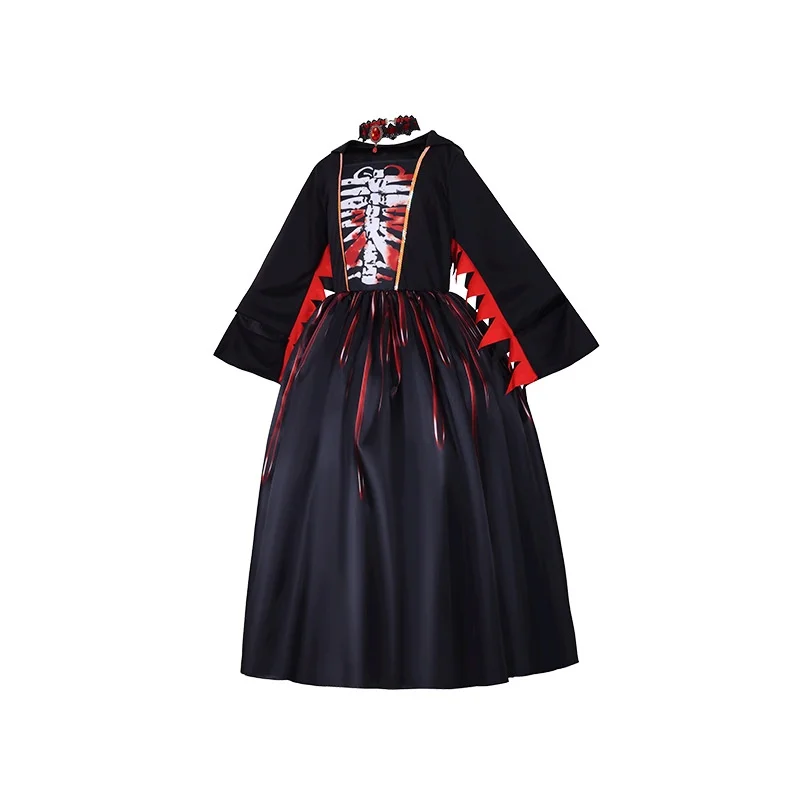 Kostum Penyihir Cosplay Anak Perempuan Halloween 2025, Acara Cosplay Halloween, Model Sekolah Modis Lintas Batas