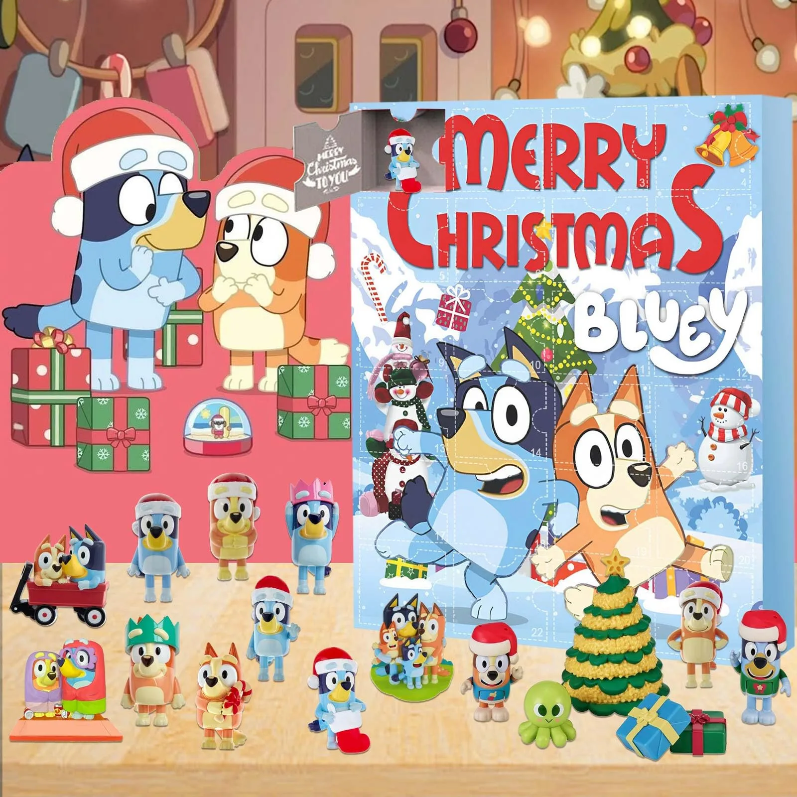 2024 Christmas Advent Calendar Contain 24 Gifts Cute Figures Doll Advent Calendar Christmas Countdown Calendar With Surprise Toy