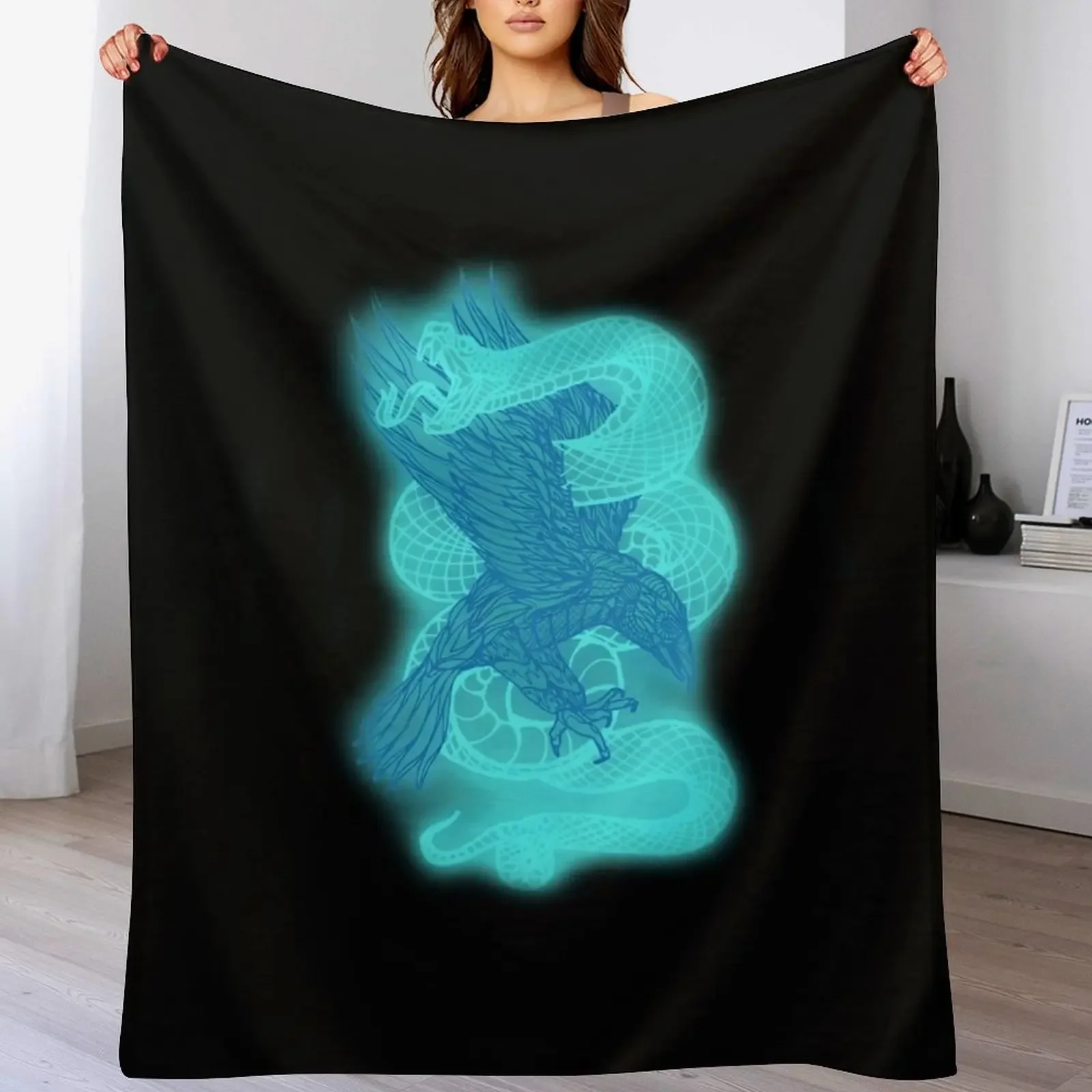

RAF Camora future design Classic Throw Blanket Plush Fuzzy Cozy Blanket for Couch Sofa