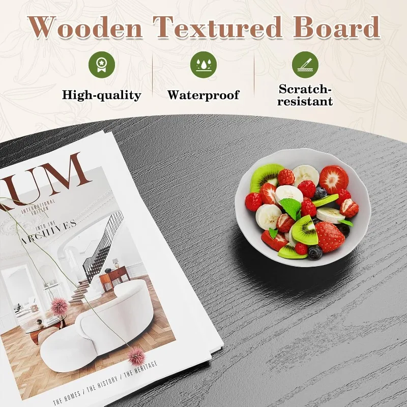 Multifunctional Lift Desk - Wood Center Table with Storage, for Home Office & Living Room