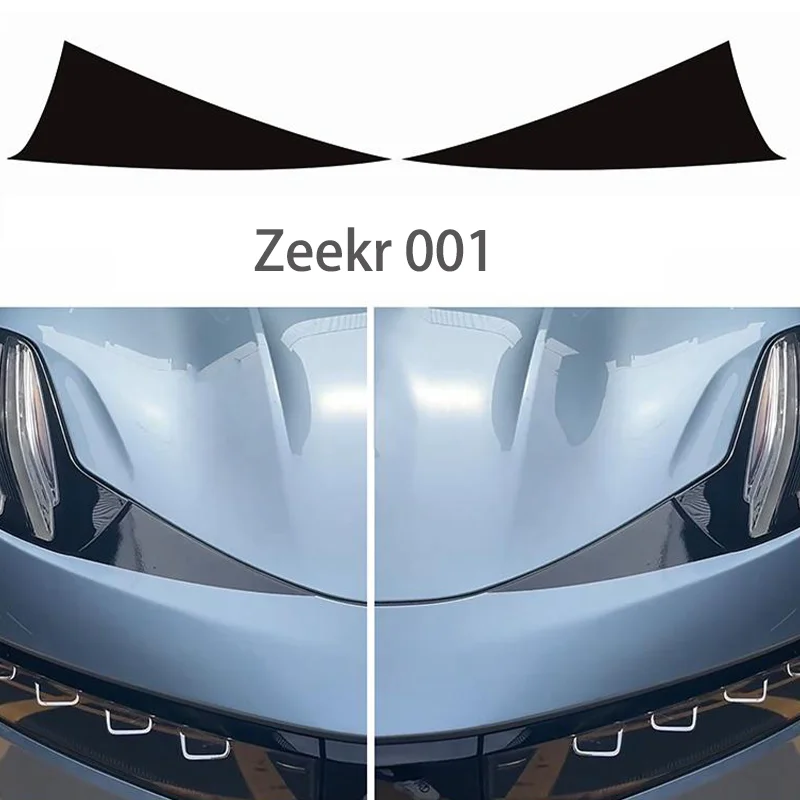 Zeekr 001 Car Sticker Accessories Car Headlight Eyebrow Sticker