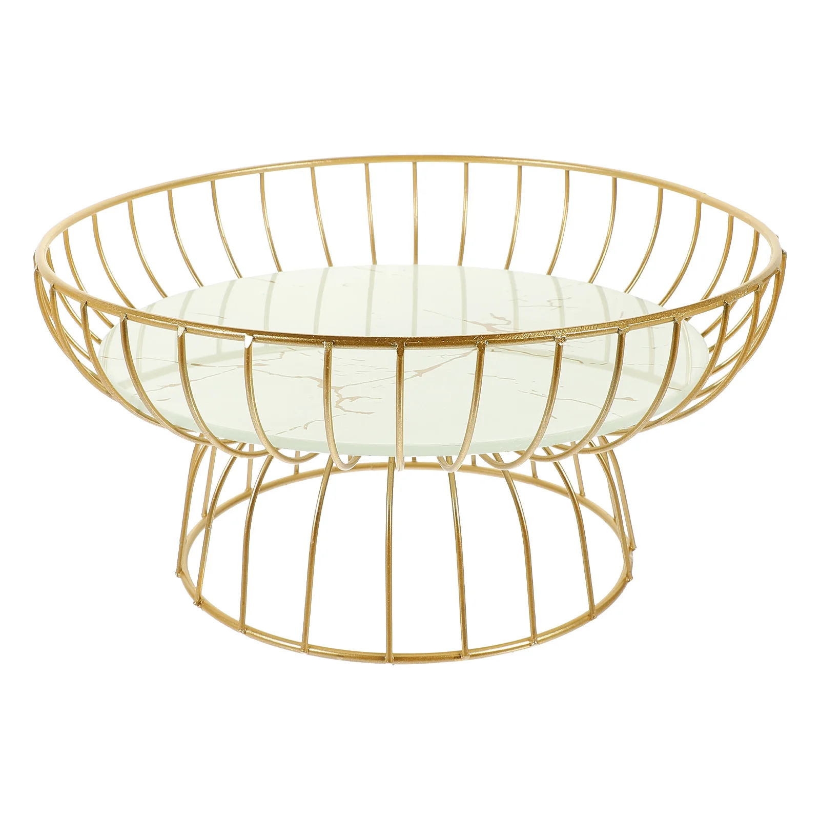 

Iron Fruit Basket for Kitchen Snack Tray Candy Storage Plate Multipurpose Dessert Serving Tray Fruit Basket for Kitchen