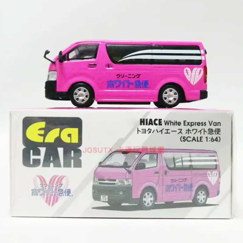 

Модель автомобиля Toyota HIACE Van из литого сплава в масштабе 1:64, коллекционная игрушка, статическая модель для демонстрации, подарок