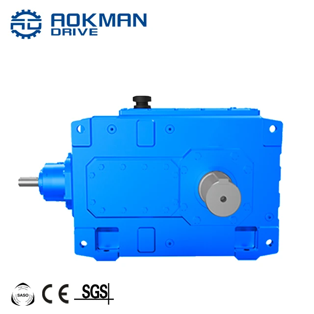 AOKMAN B Series Right Angle Gearbox for Plastic Extruder