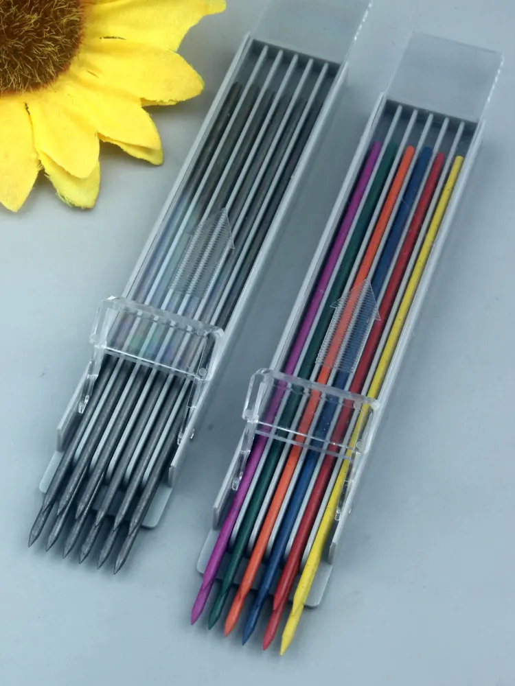 2.0 Pencil lead Colored Automatic Drawing 2mm Mechanical Pencil Lead Color Mechanic Pencil Automatic Pencil Lead School Supplies
