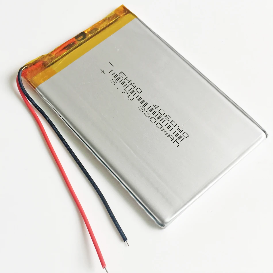 3.7V 3500mAh LiPo Rechargeable Battery 406090 For GPS PSP DVD PAD E-book Tablet pc Laptop power bank video game