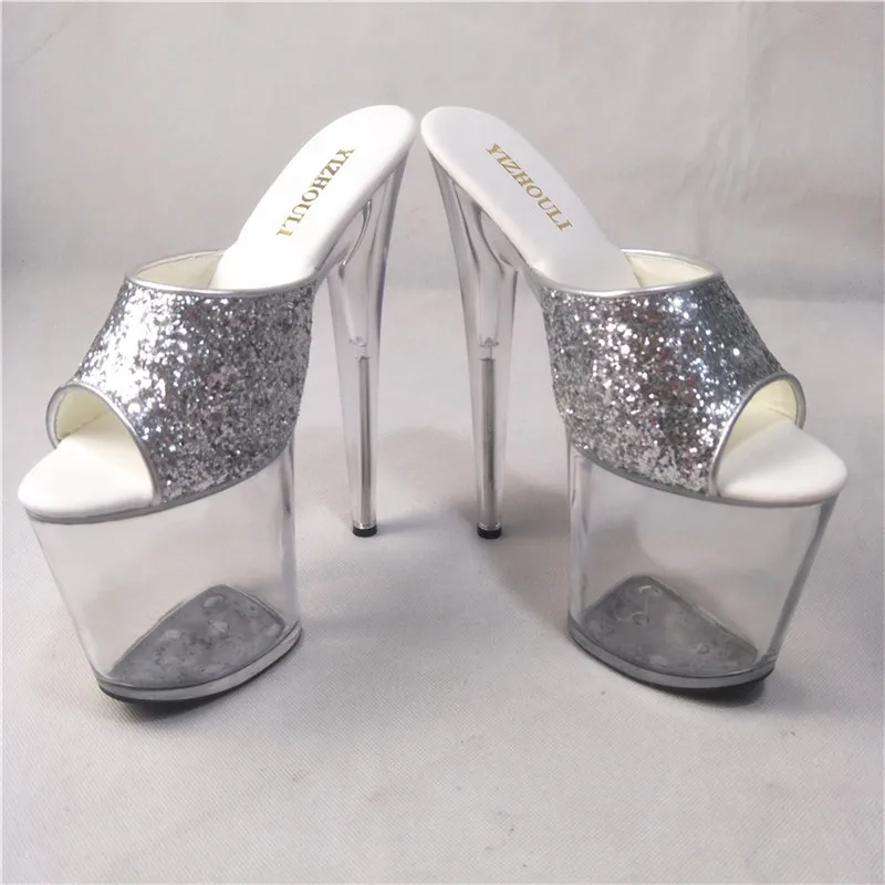 20cm-sexy-gorgeous-silver-glitter-dance-high-heels-8-inch-high-heel-shoes-for-women-crystal-dance-shoes