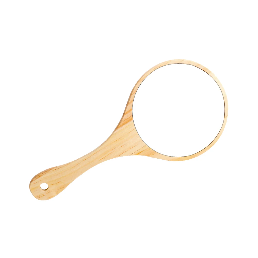 

wood mirror handheld mirror handle mirror makeup mirror mirror