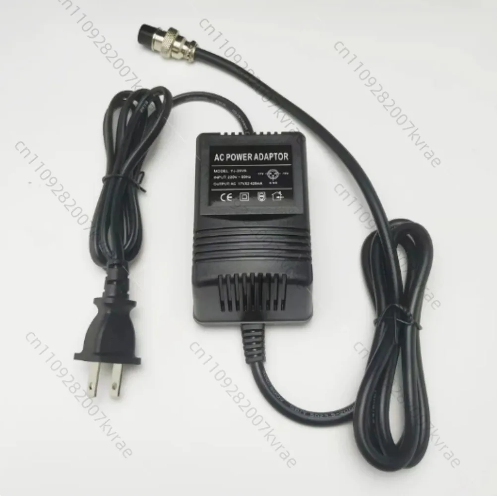 Mixer Special Power Adapter, External Power Cable, Three-pin, 3-hole Power Supply Accessories, Transformer, Dual 17V