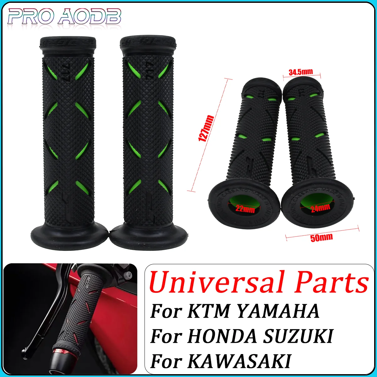 

Motorcycle MOTO-GP Handle Bar Grips For Ducati 848EVO/1098/1198 Panigale 899 959 1199 1299 V4 V4S V4R V2 Supersport950 Universal