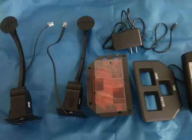 Auto Pitching Electronic Score Counter, Coin-Operated Arcade Basketball Game Scoring Device Replacement Accessory