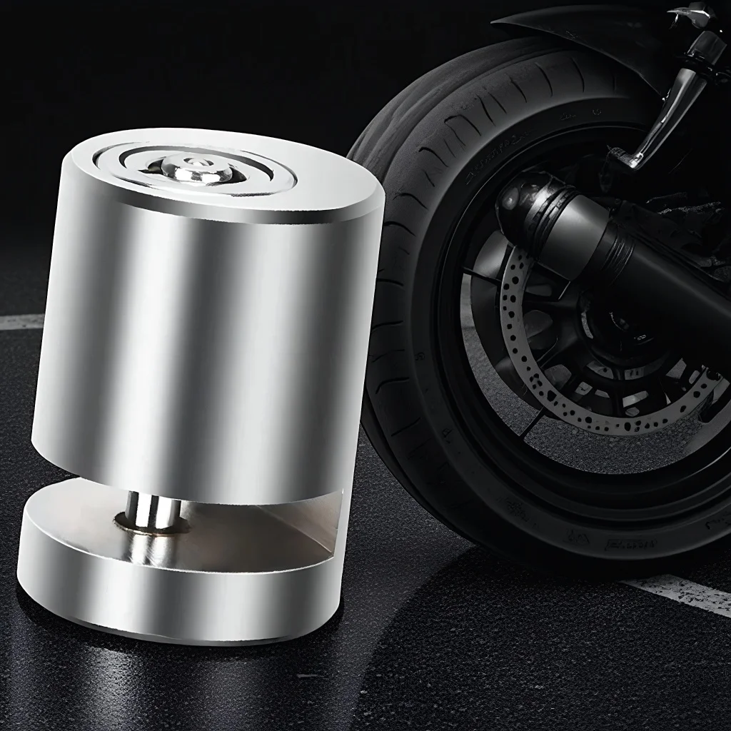 Motorcycle Disc Brake Lock Anti Theft Motorbike Security Anti theft Wheel Bicycle Scooter Small Portable Lock Disk Locks