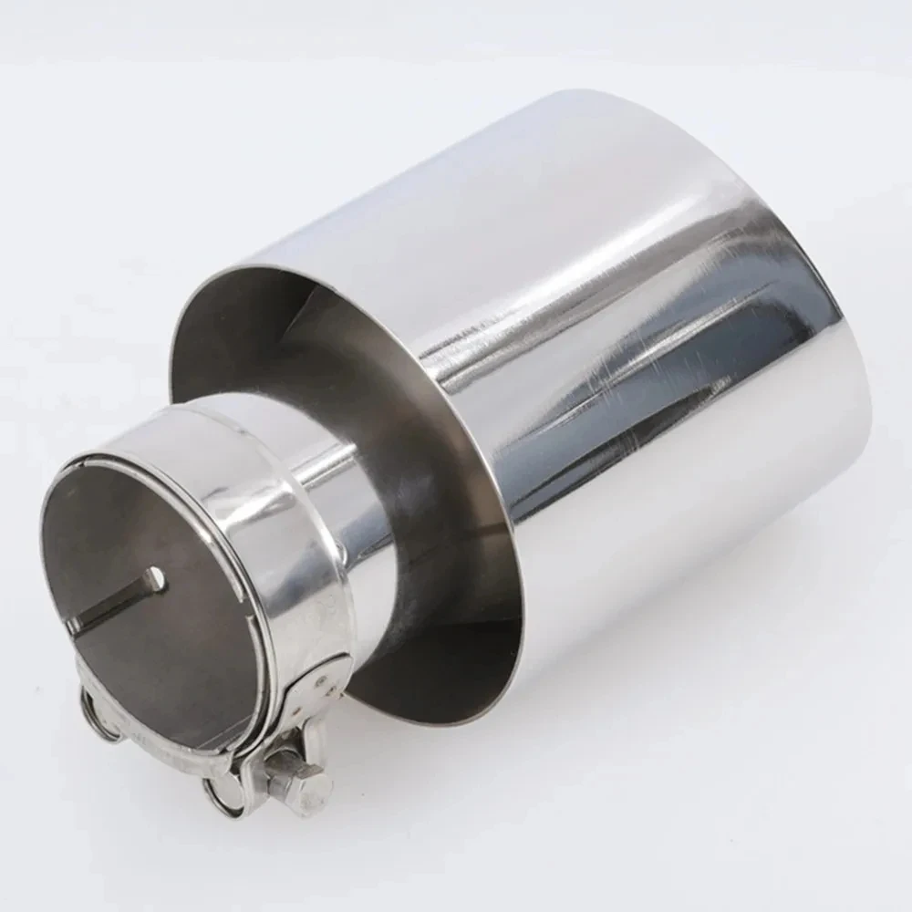 1Pcs Car accessories Newest Style Stainless Steel Universal exhaust system end pipe+car exhaust tip