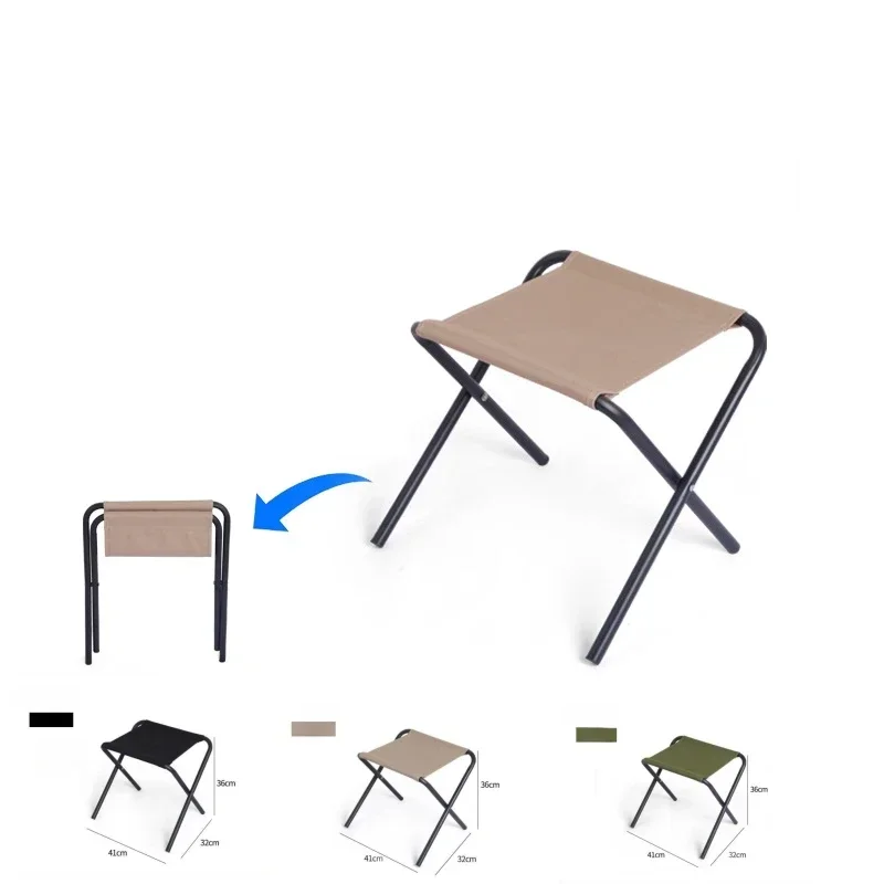 

Outdoor Folding Stool Portable Camping Fishing Stool Ultralight Foldable Fishing Bench Camping Chair New