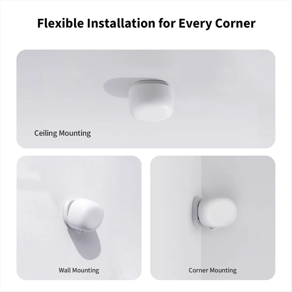 Tuya Human Presence Detector FP1 ZigBee 3.0 Smart Human Body Presence Motion Sensor for Home Automation