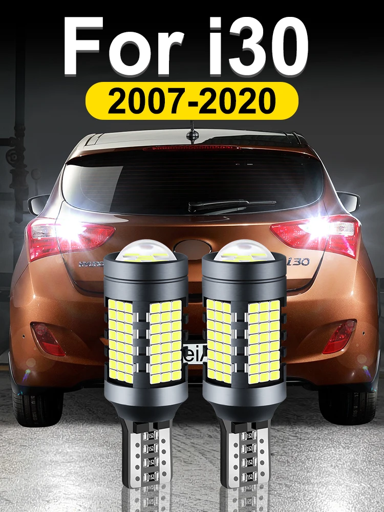 Ampoules de feux de recul LED pour Hyundai i30, accessoires de tuning i30 FD GD PD, 2007 2008 2009 2010 2011 2012 2013 2014 2015 2016-2020