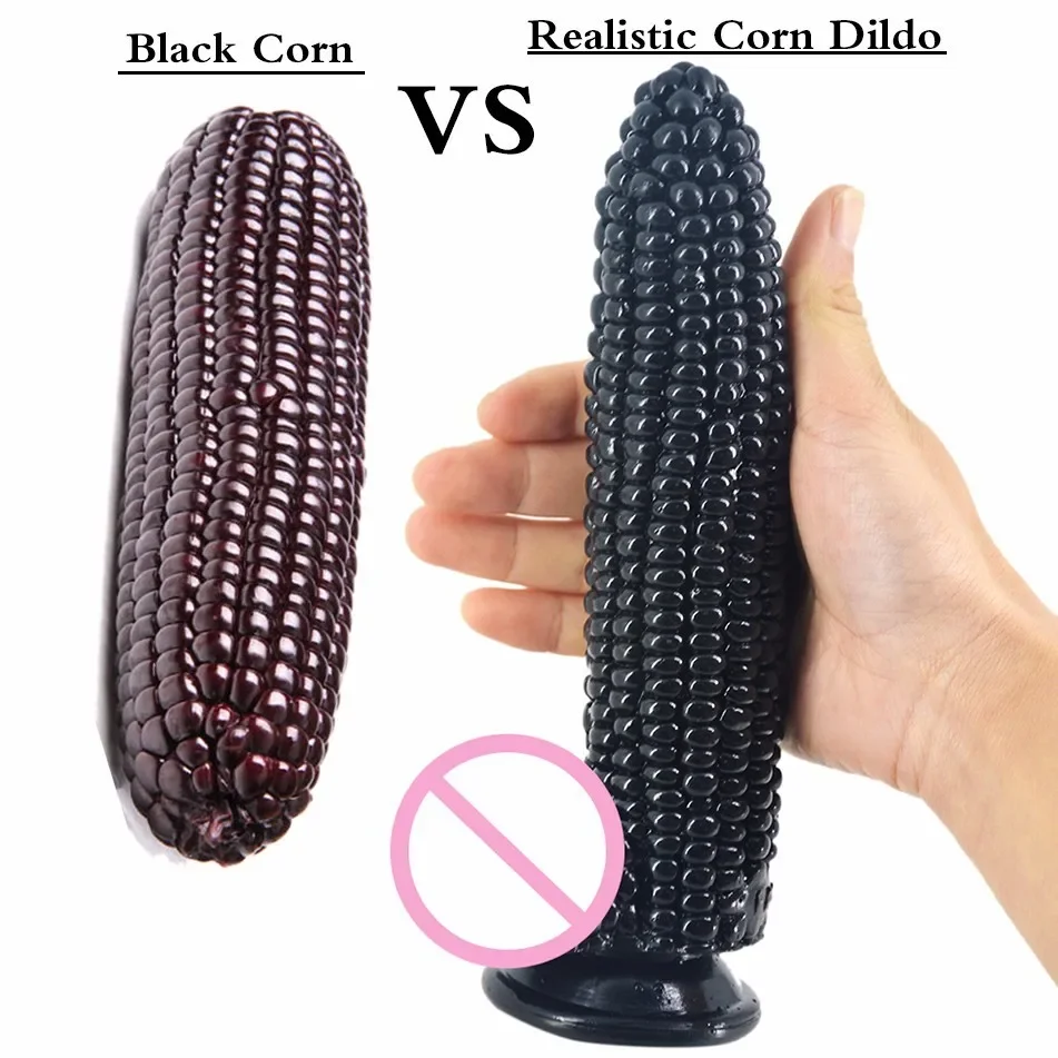 Corn Imitation Dildo Anal Plug Adult Products Vegetables Dildo with Suction Cup Vagina Massage Masturbation Goods Ass Sex Toys