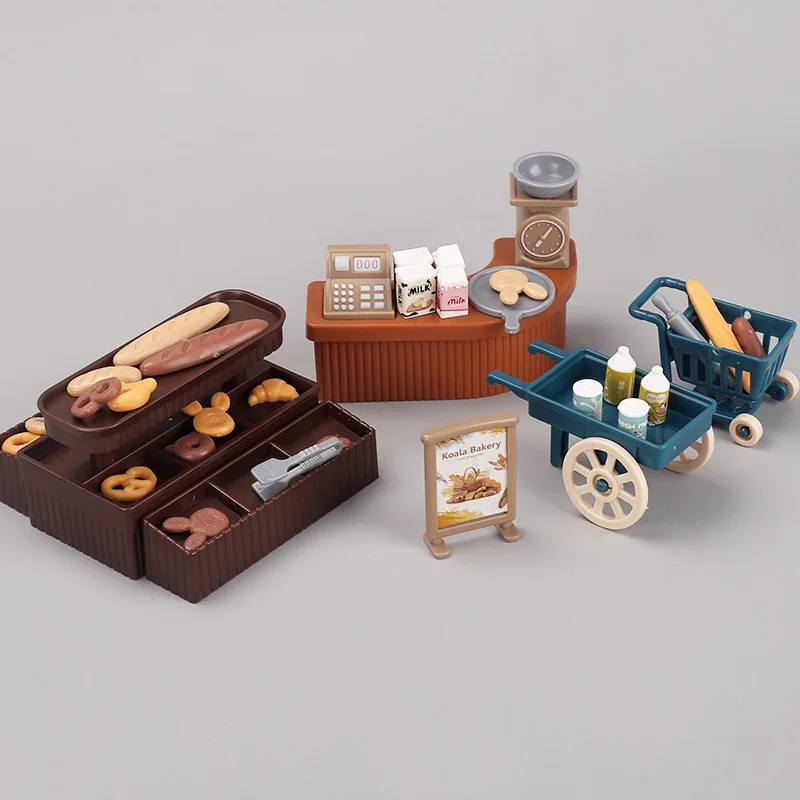 

The New Hot-selling Mini Simulation Bakery Model, Creative and Fun Diy Mini Mini Shop Scene Decoration Exquisite and Beautiful
