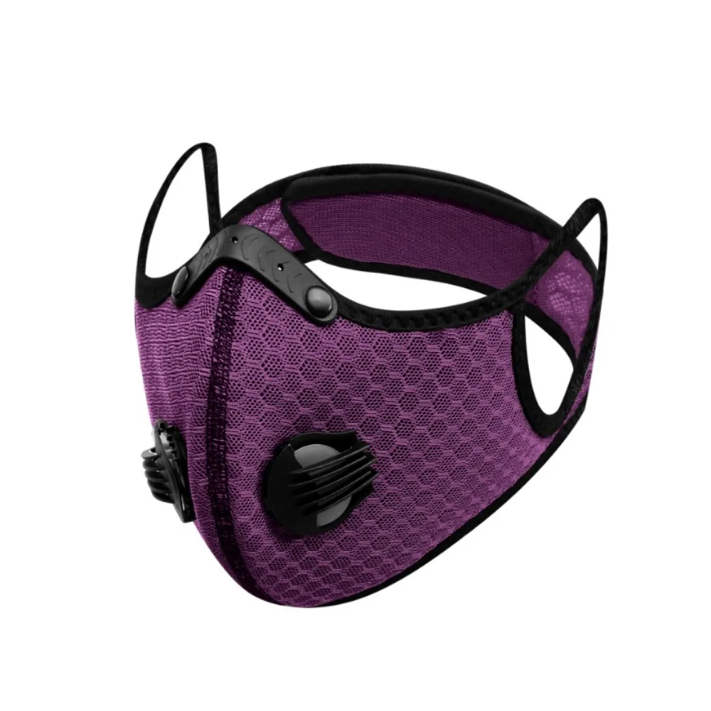 Maschera antipolvere ergonomica traspirante Maschera respiratoria antipolvere regolabile Morsetto per naso riutilizzabile Costruzione di filtri a carbone attivo