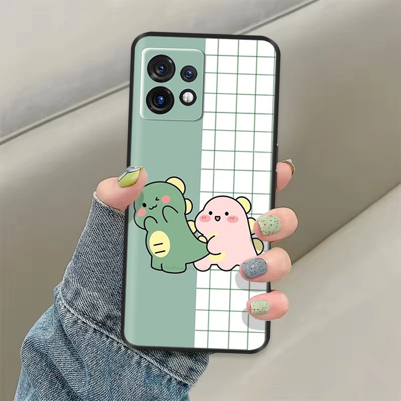 

Мягкий силиконовый чехол для телефона Motorola Edge 40 Pro, чехол для Motorola Edge 40 Edge40 Neo Black, чехол Fundas, забавные мультяшные ракушки