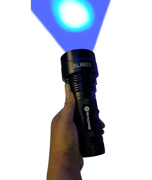 Sunlonge SL8803 Laboratory Detection Lamp Forensic Light Sources Fluorescent Excitation Lamp Led Flashlights Torch