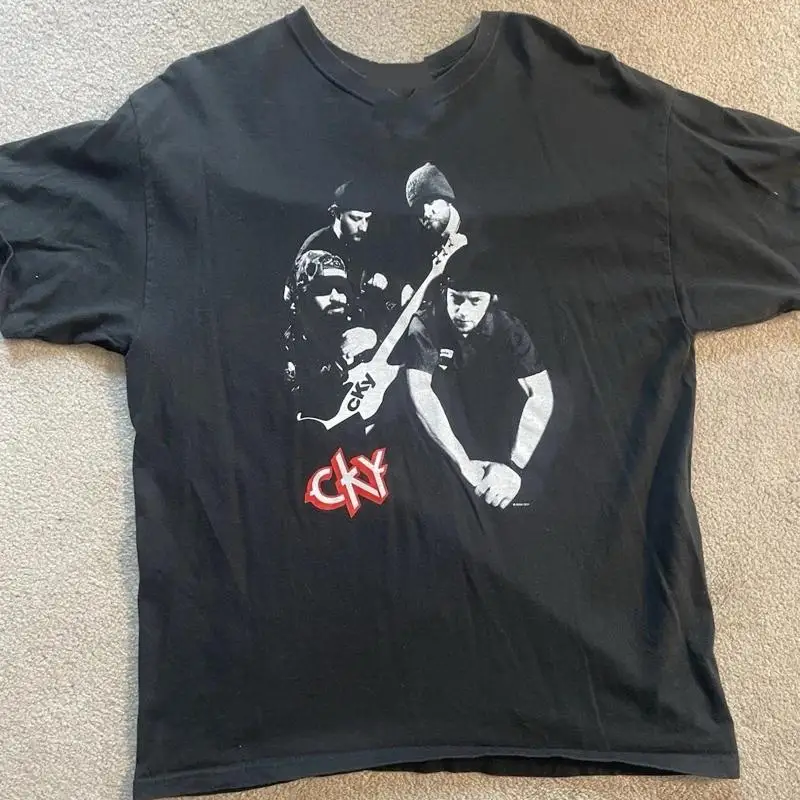 Cky Band T Shirt Two Sided Size Large Fanmade