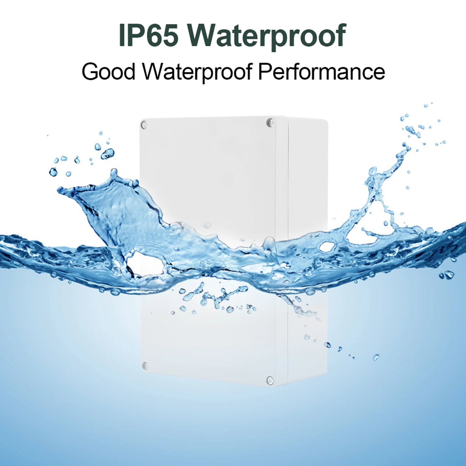 DIY Aansluitdoos 230*150*85mm waterbestendig Wit Plastic Behuizing Project Case Plastic Aansluitdoos Behuizing Project Case